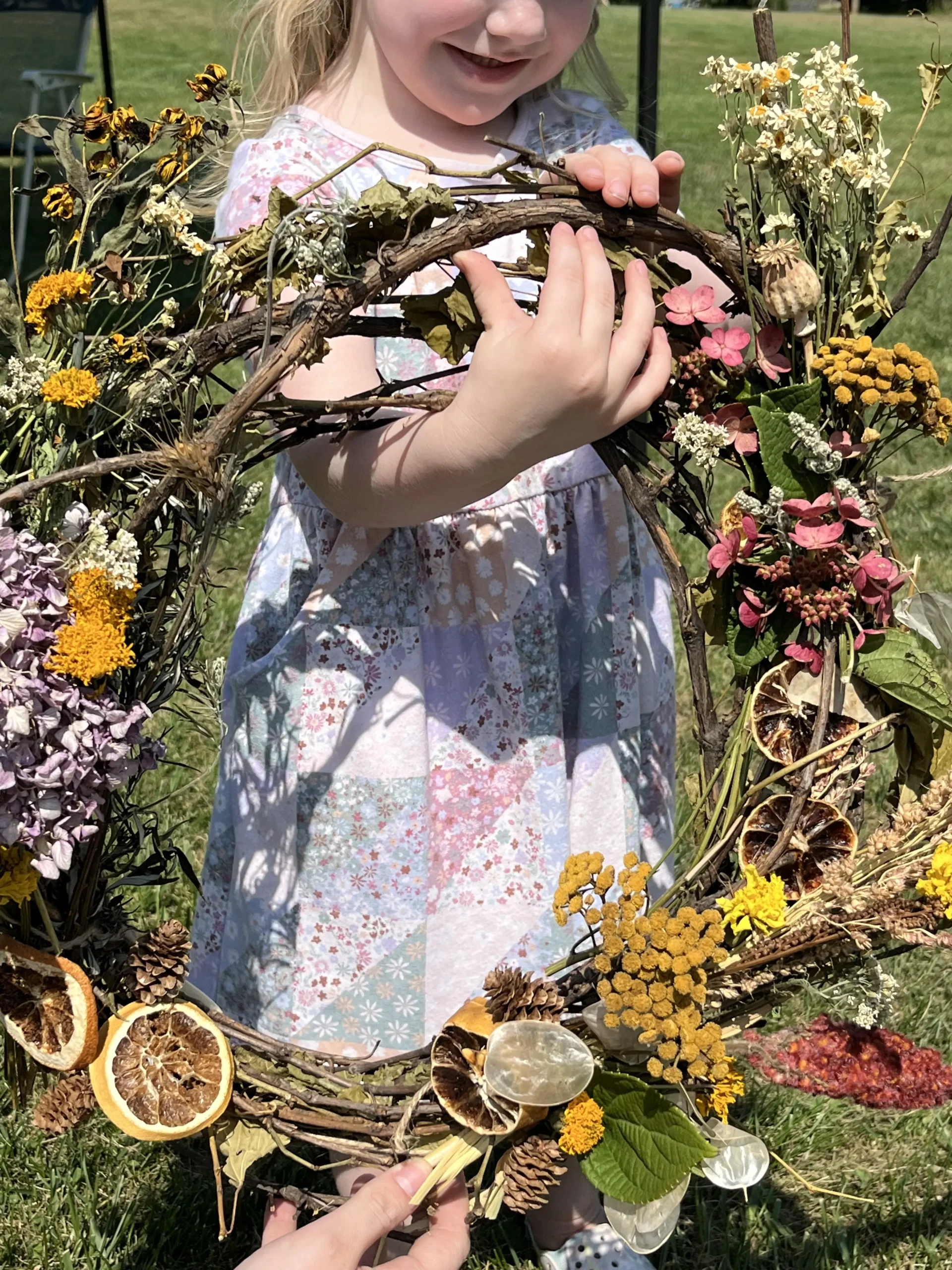 Fall wreath workshop 2